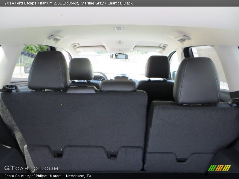 Sterling Gray / Charcoal Black 2014 Ford Escape Titanium 2.0L EcoBoost