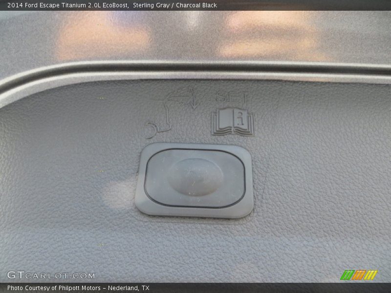 Sterling Gray / Charcoal Black 2014 Ford Escape Titanium 2.0L EcoBoost