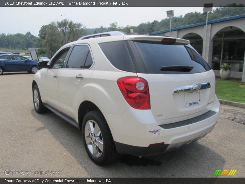 White Diamond Tricoat / Jet Black 2013 Chevrolet Equinox LTZ AWD