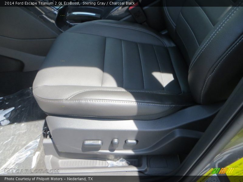 Sterling Gray / Charcoal Black 2014 Ford Escape Titanium 2.0L EcoBoost