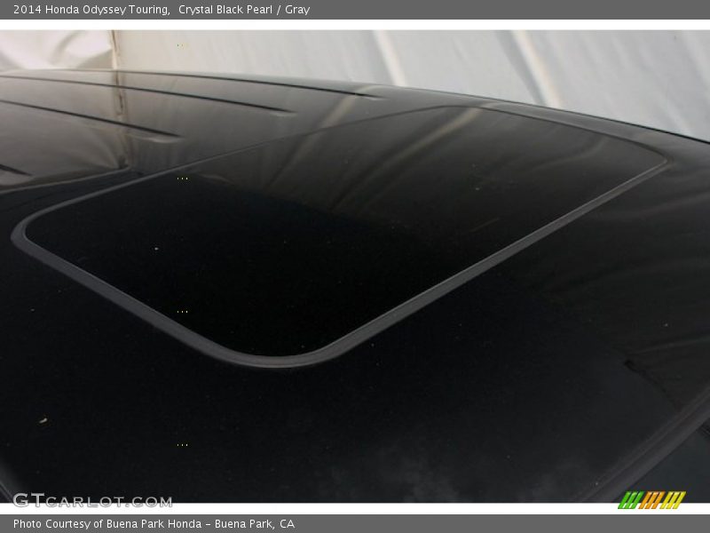 Crystal Black Pearl / Gray 2014 Honda Odyssey Touring