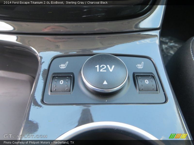 Sterling Gray / Charcoal Black 2014 Ford Escape Titanium 2.0L EcoBoost