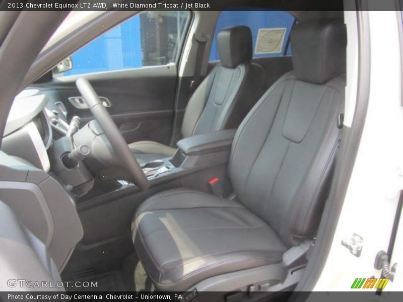 White Diamond Tricoat / Jet Black 2013 Chevrolet Equinox LTZ AWD