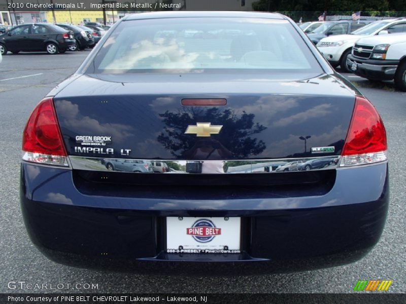 Imperial Blue Metallic / Neutral 2010 Chevrolet Impala LT