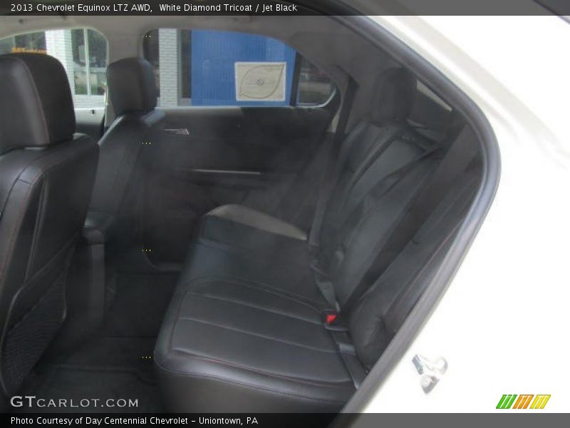 White Diamond Tricoat / Jet Black 2013 Chevrolet Equinox LTZ AWD