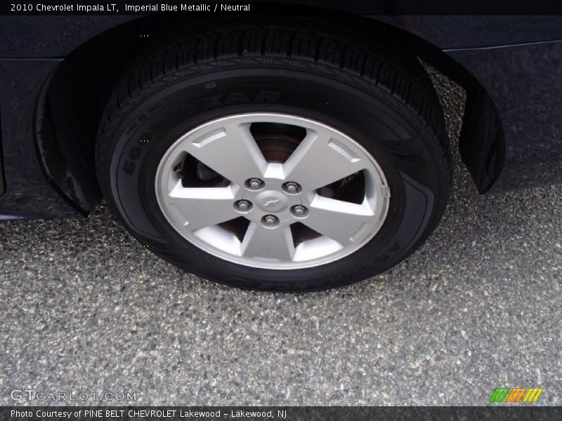 Imperial Blue Metallic / Neutral 2010 Chevrolet Impala LT
