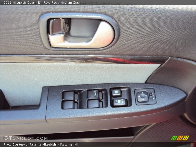 Rave Red / Medium Gray 2011 Mitsubishi Galant ES