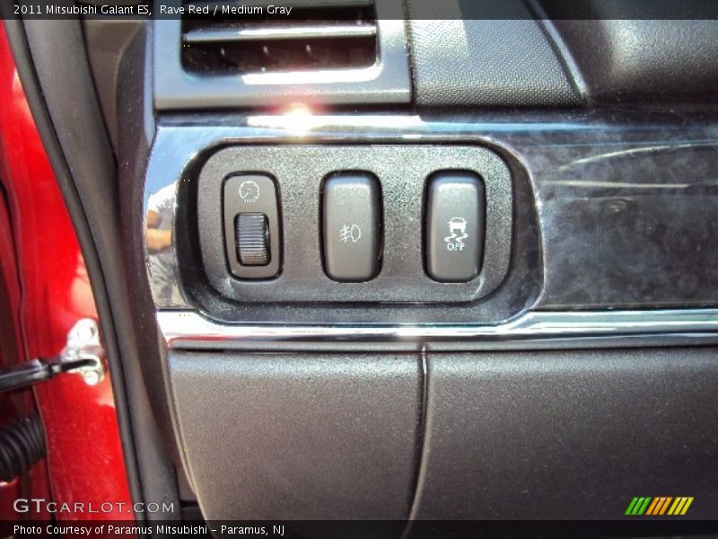 Rave Red / Medium Gray 2011 Mitsubishi Galant ES
