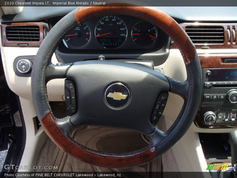 Imperial Blue Metallic / Neutral 2010 Chevrolet Impala LT