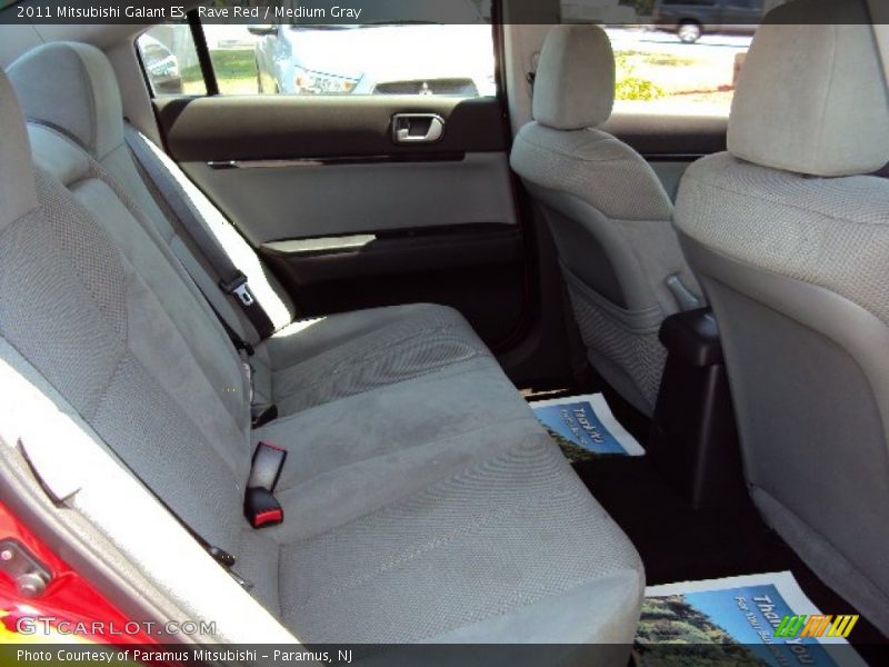Rave Red / Medium Gray 2011 Mitsubishi Galant ES