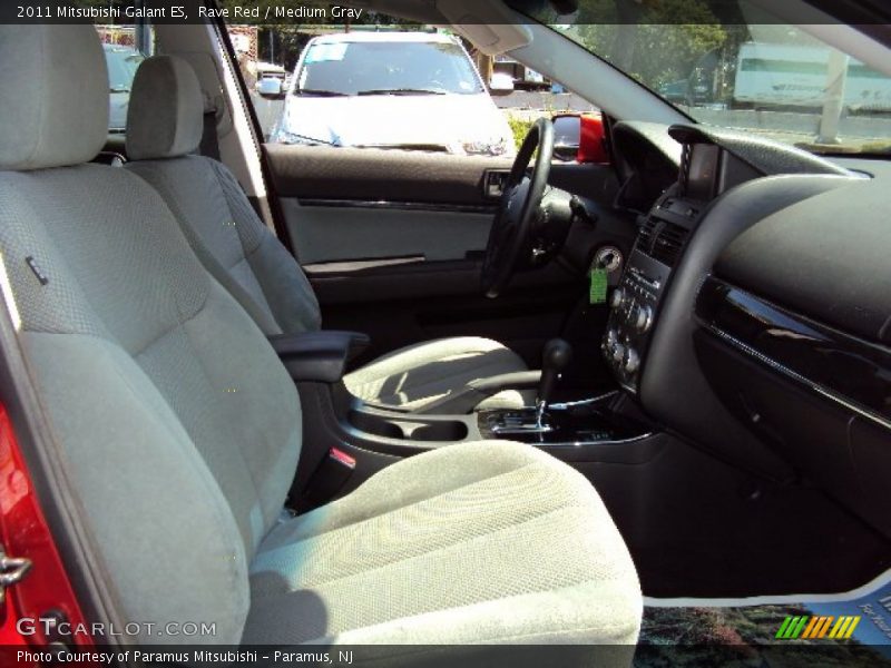 Rave Red / Medium Gray 2011 Mitsubishi Galant ES