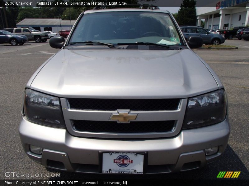Silverstone Metallic / Light Gray 2006 Chevrolet TrailBlazer LT 4x4