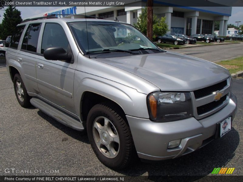 Silverstone Metallic / Light Gray 2006 Chevrolet TrailBlazer LT 4x4