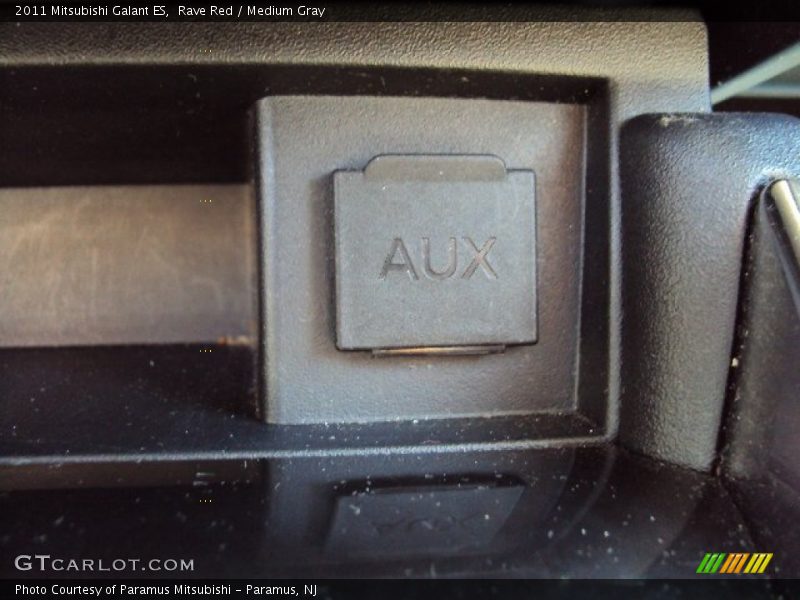 Rave Red / Medium Gray 2011 Mitsubishi Galant ES