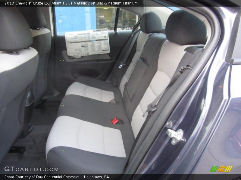 Atlantis Blue Metallic / Jet Black/Medium Titanium 2013 Chevrolet Cruze LS