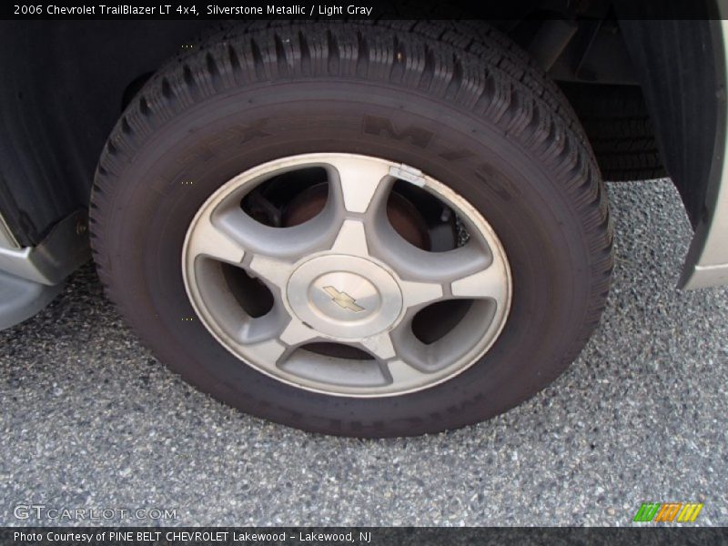 Silverstone Metallic / Light Gray 2006 Chevrolet TrailBlazer LT 4x4