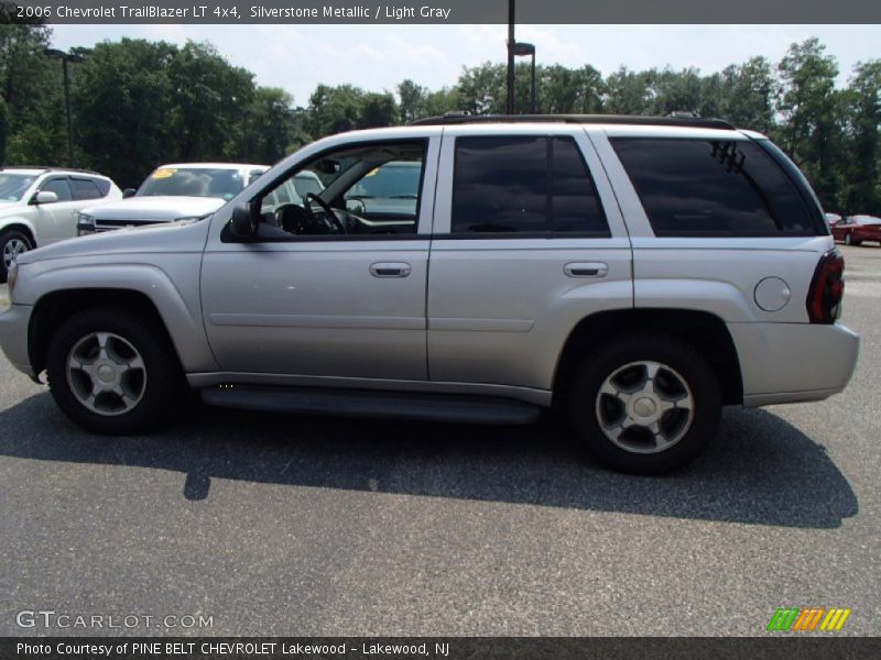 Silverstone Metallic / Light Gray 2006 Chevrolet TrailBlazer LT 4x4