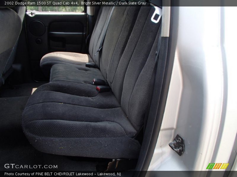 Bright Silver Metallic / Dark Slate Gray 2002 Dodge Ram 1500 ST Quad Cab 4x4