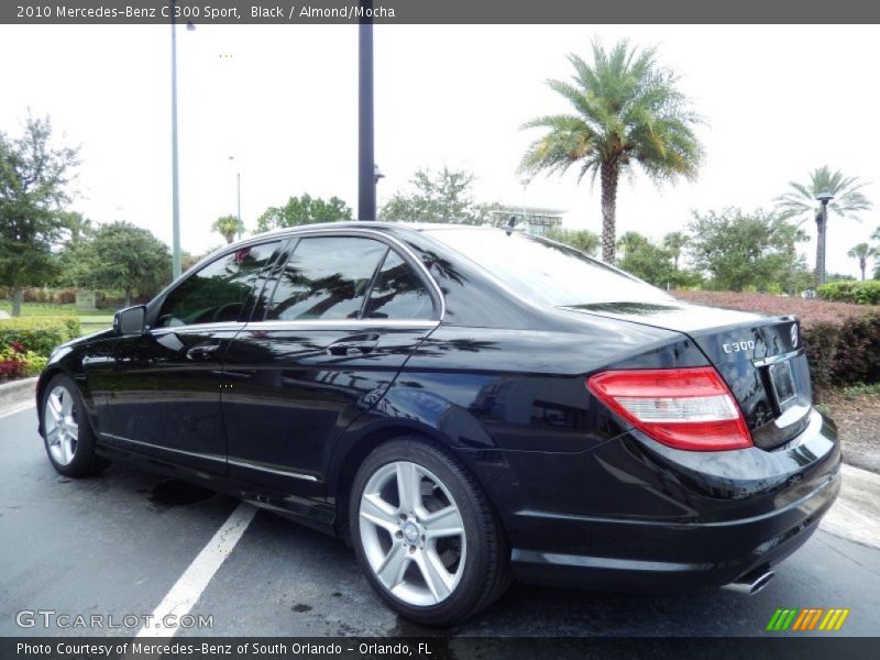 Black / Almond/Mocha 2010 Mercedes-Benz C 300 Sport