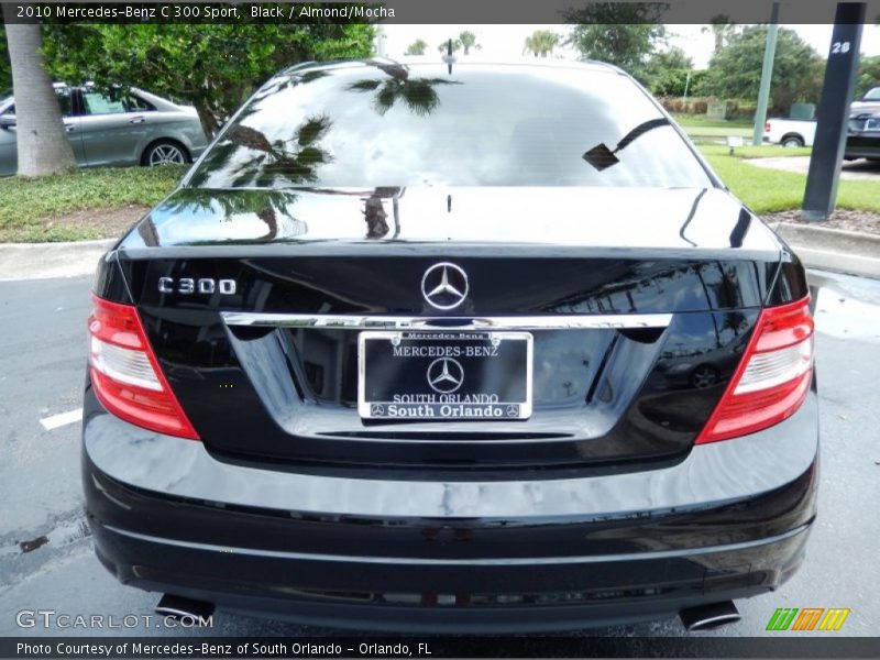 Black / Almond/Mocha 2010 Mercedes-Benz C 300 Sport
