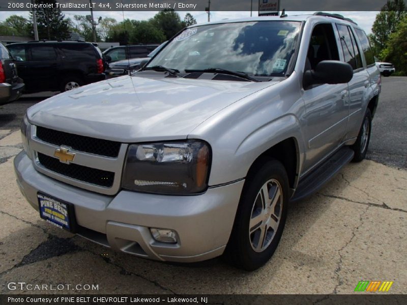 Silverstone Metallic / Ebony 2008 Chevrolet TrailBlazer LT 4x4