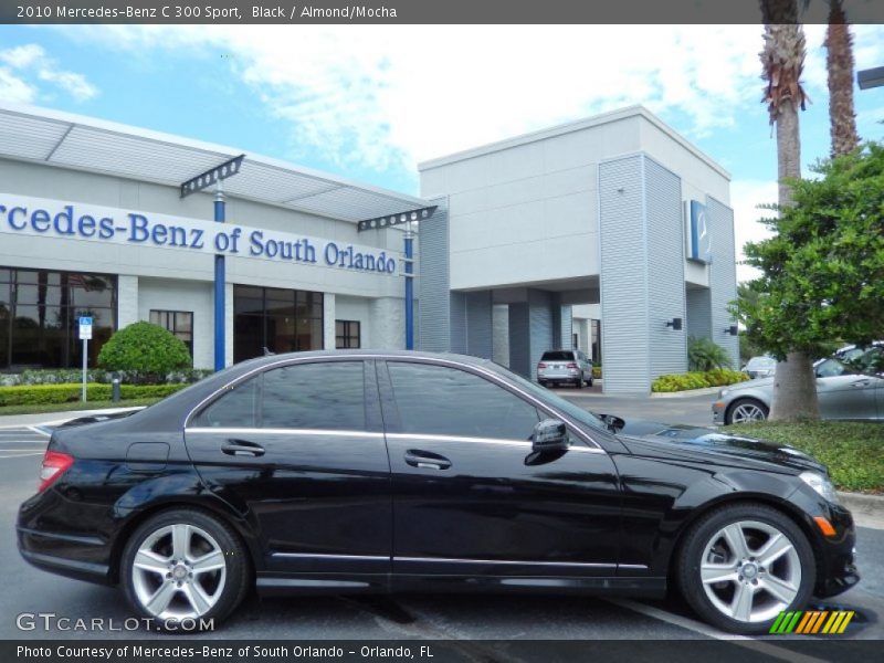 Black / Almond/Mocha 2010 Mercedes-Benz C 300 Sport