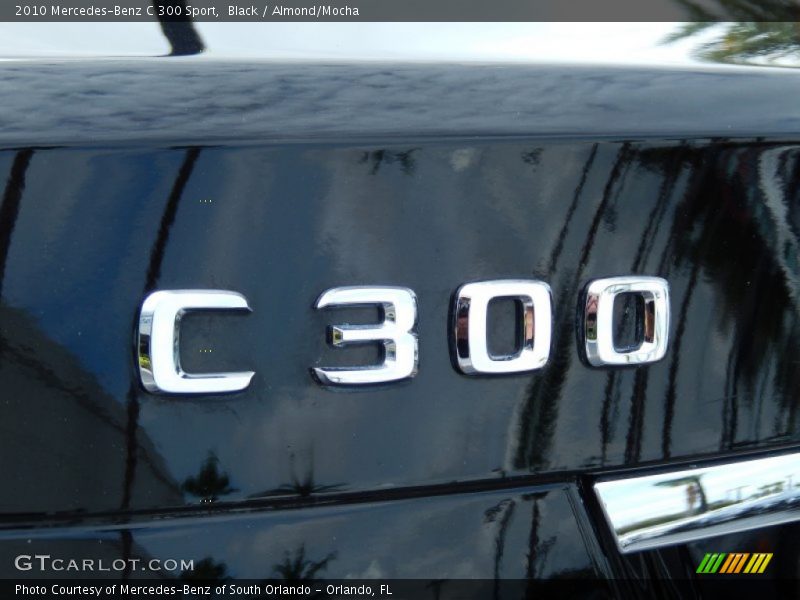 Black / Almond/Mocha 2010 Mercedes-Benz C 300 Sport