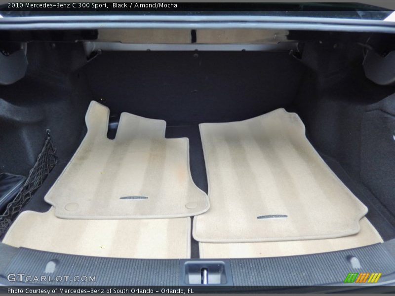 Black / Almond/Mocha 2010 Mercedes-Benz C 300 Sport