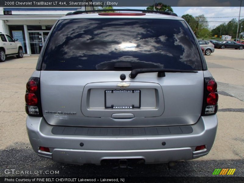 Silverstone Metallic / Ebony 2008 Chevrolet TrailBlazer LT 4x4