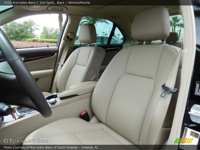 Black / Almond/Mocha 2010 Mercedes-Benz C 300 Sport