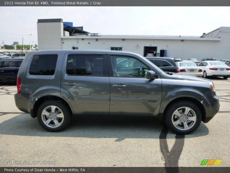Polished Metal Metallic / Gray 2013 Honda Pilot EX 4WD