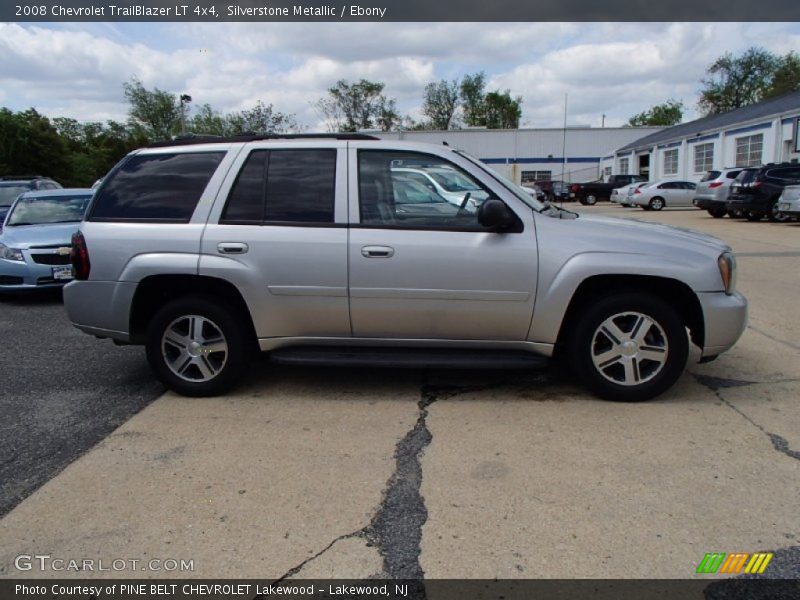 Silverstone Metallic / Ebony 2008 Chevrolet TrailBlazer LT 4x4