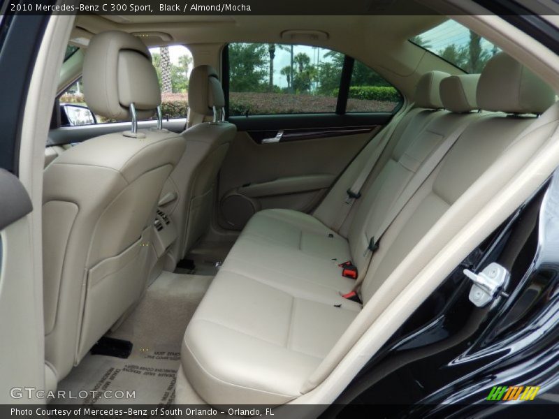 Black / Almond/Mocha 2010 Mercedes-Benz C 300 Sport
