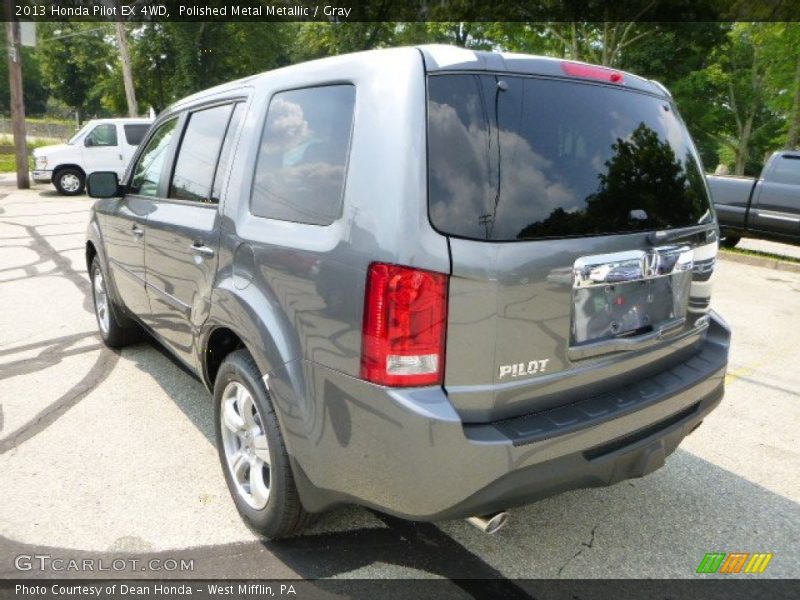 Polished Metal Metallic / Gray 2013 Honda Pilot EX 4WD