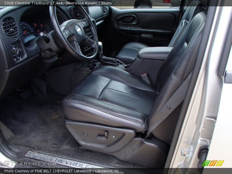 Silverstone Metallic / Ebony 2008 Chevrolet TrailBlazer LT 4x4