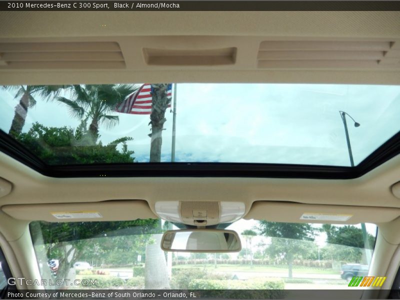 Black / Almond/Mocha 2010 Mercedes-Benz C 300 Sport