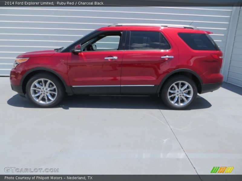  2014 Explorer Limited Ruby Red
