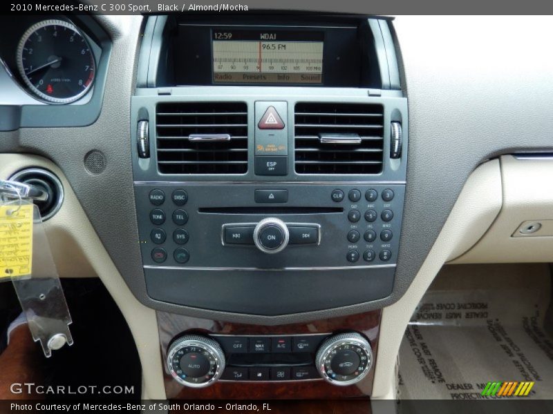 Black / Almond/Mocha 2010 Mercedes-Benz C 300 Sport