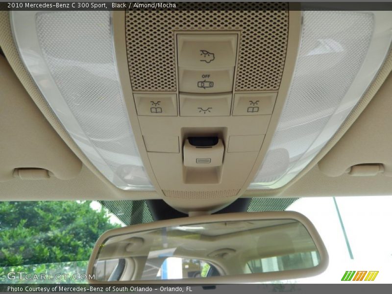 Black / Almond/Mocha 2010 Mercedes-Benz C 300 Sport
