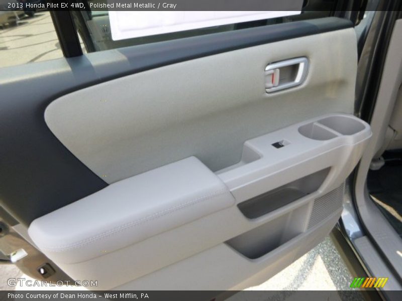 Polished Metal Metallic / Gray 2013 Honda Pilot EX 4WD