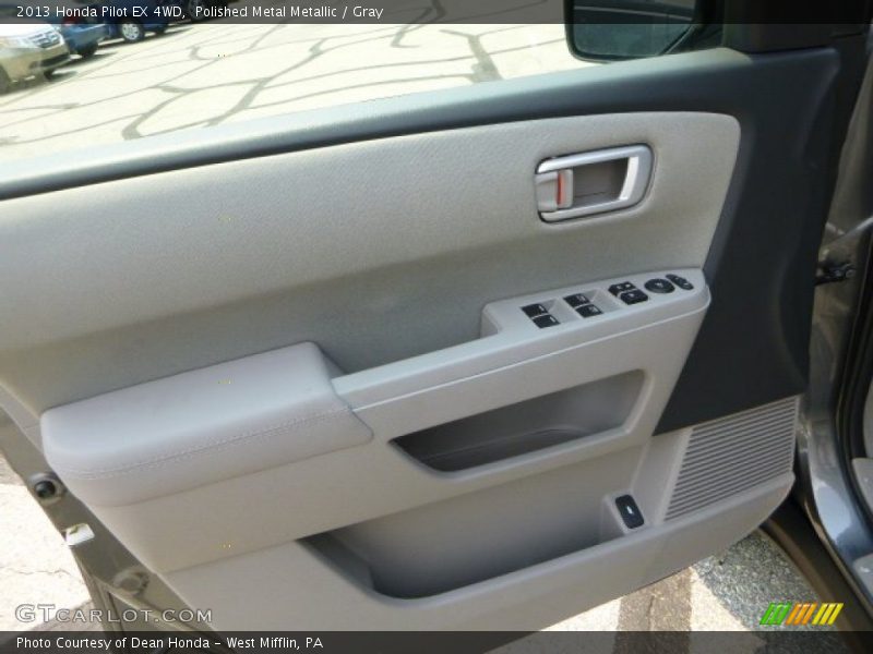 Polished Metal Metallic / Gray 2013 Honda Pilot EX 4WD