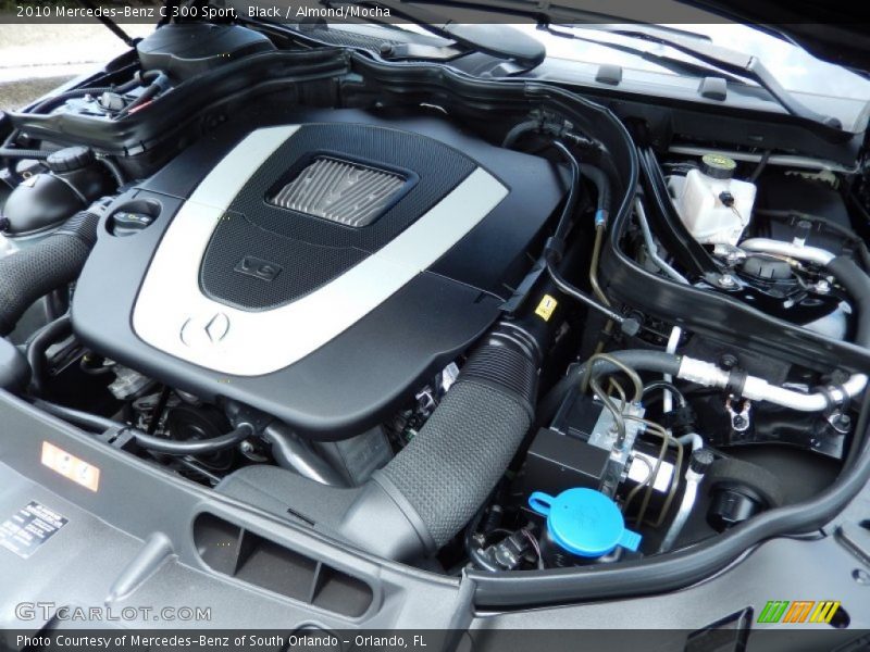 Black / Almond/Mocha 2010 Mercedes-Benz C 300 Sport