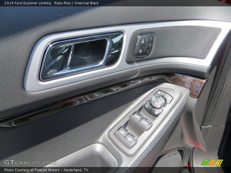 Ruby Red / Charcoal Black 2014 Ford Explorer Limited