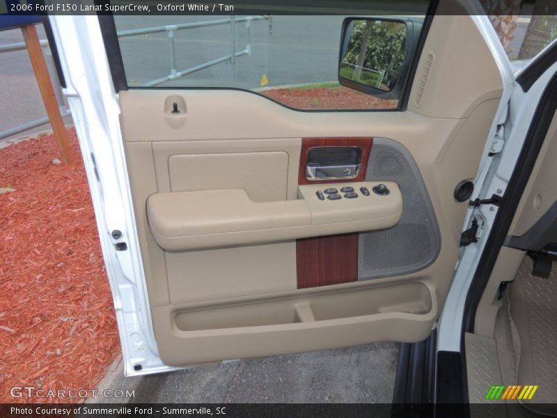Oxford White / Tan 2006 Ford F150 Lariat SuperCrew