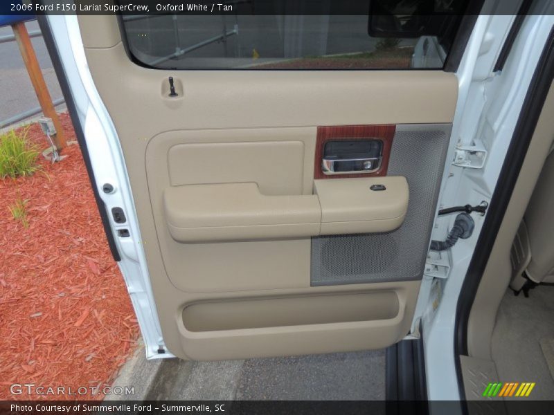 Oxford White / Tan 2006 Ford F150 Lariat SuperCrew