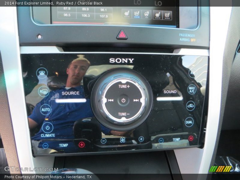Ruby Red / Charcoal Black 2014 Ford Explorer Limited