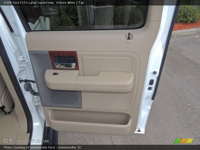Oxford White / Tan 2006 Ford F150 Lariat SuperCrew