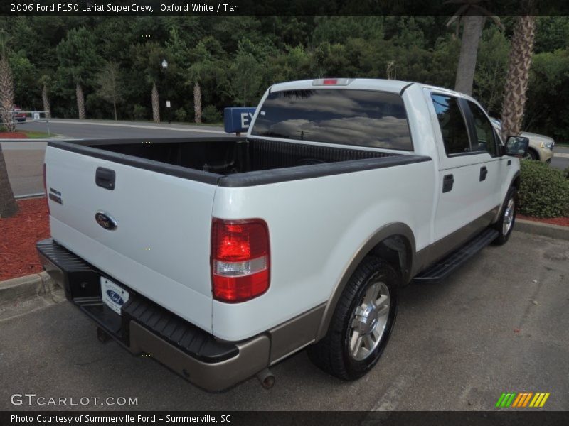 Oxford White / Tan 2006 Ford F150 Lariat SuperCrew