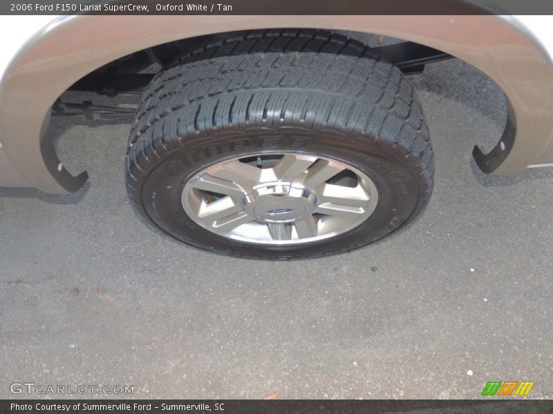 Oxford White / Tan 2006 Ford F150 Lariat SuperCrew