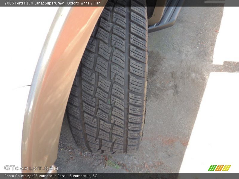 Oxford White / Tan 2006 Ford F150 Lariat SuperCrew